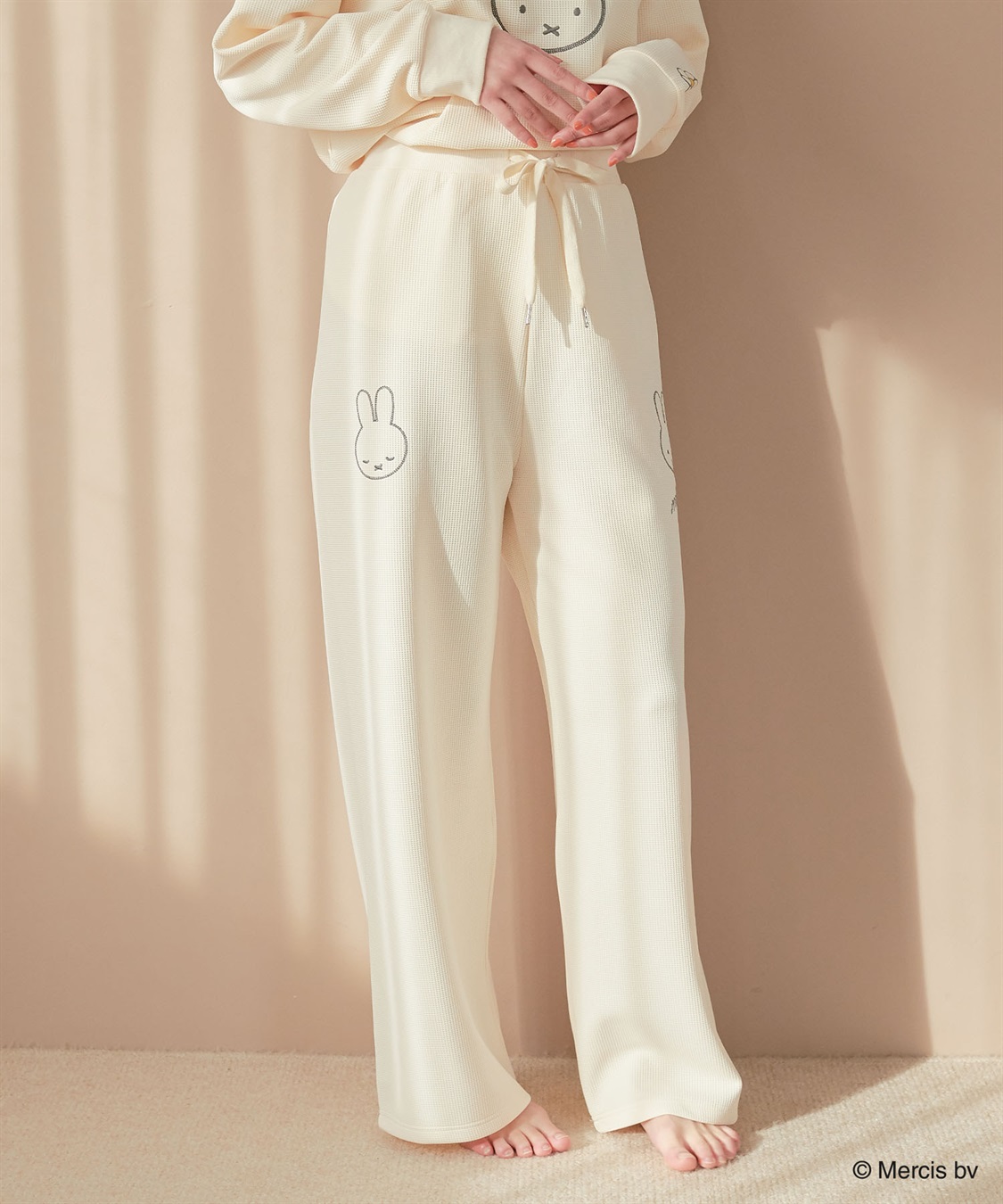 Life Style by cross marche 【miffy/ミッフィー】ワッフル刺繍ルームウェアパンツ/パジャマ（上下別売り）（2026SS）_sub_20