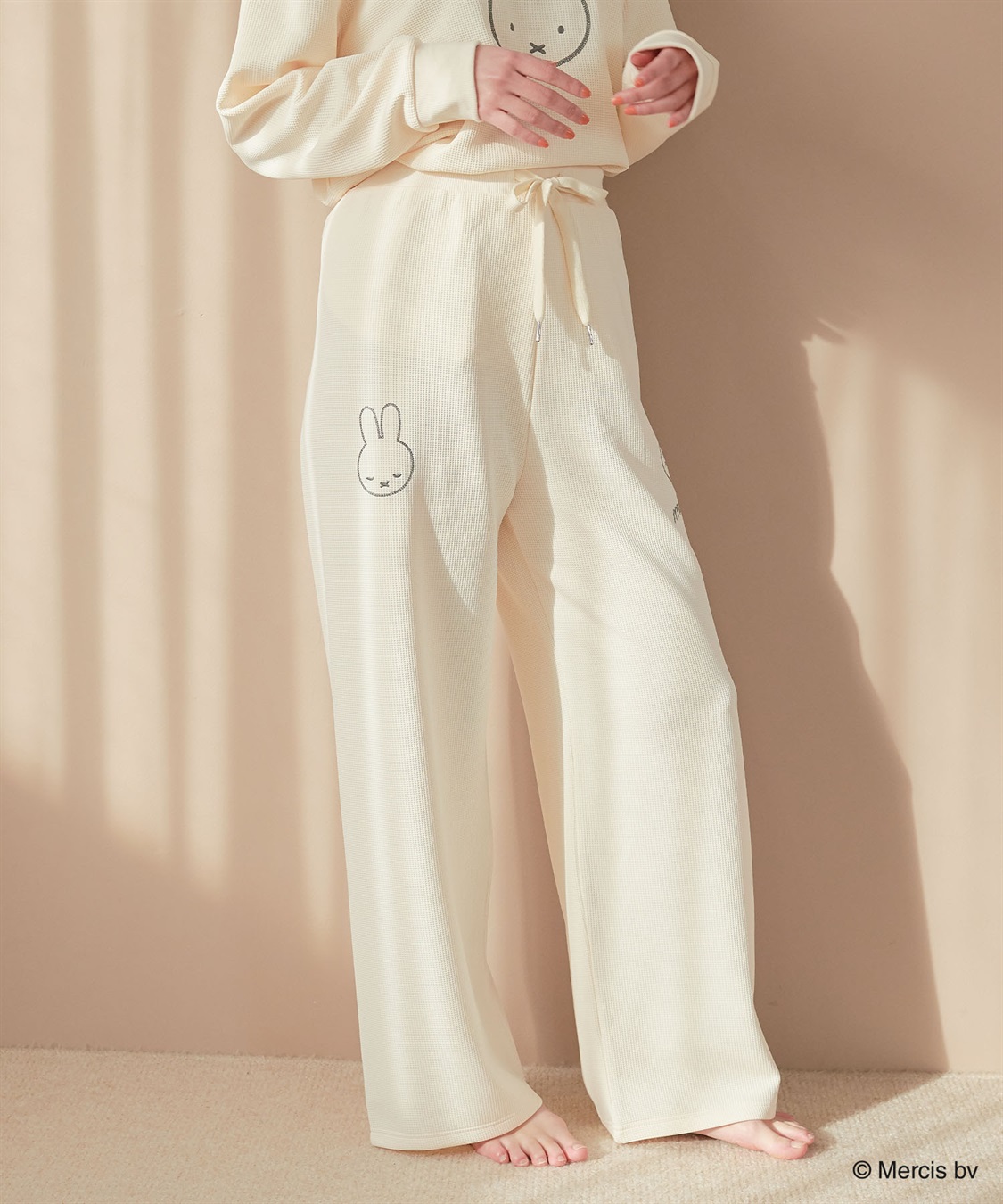 Life Style by cross marche 【miffy/ミッフィー】ワッフル刺繍ルームウェアパンツ/パジャマ（上下別売り）（2026SS）_sub_21