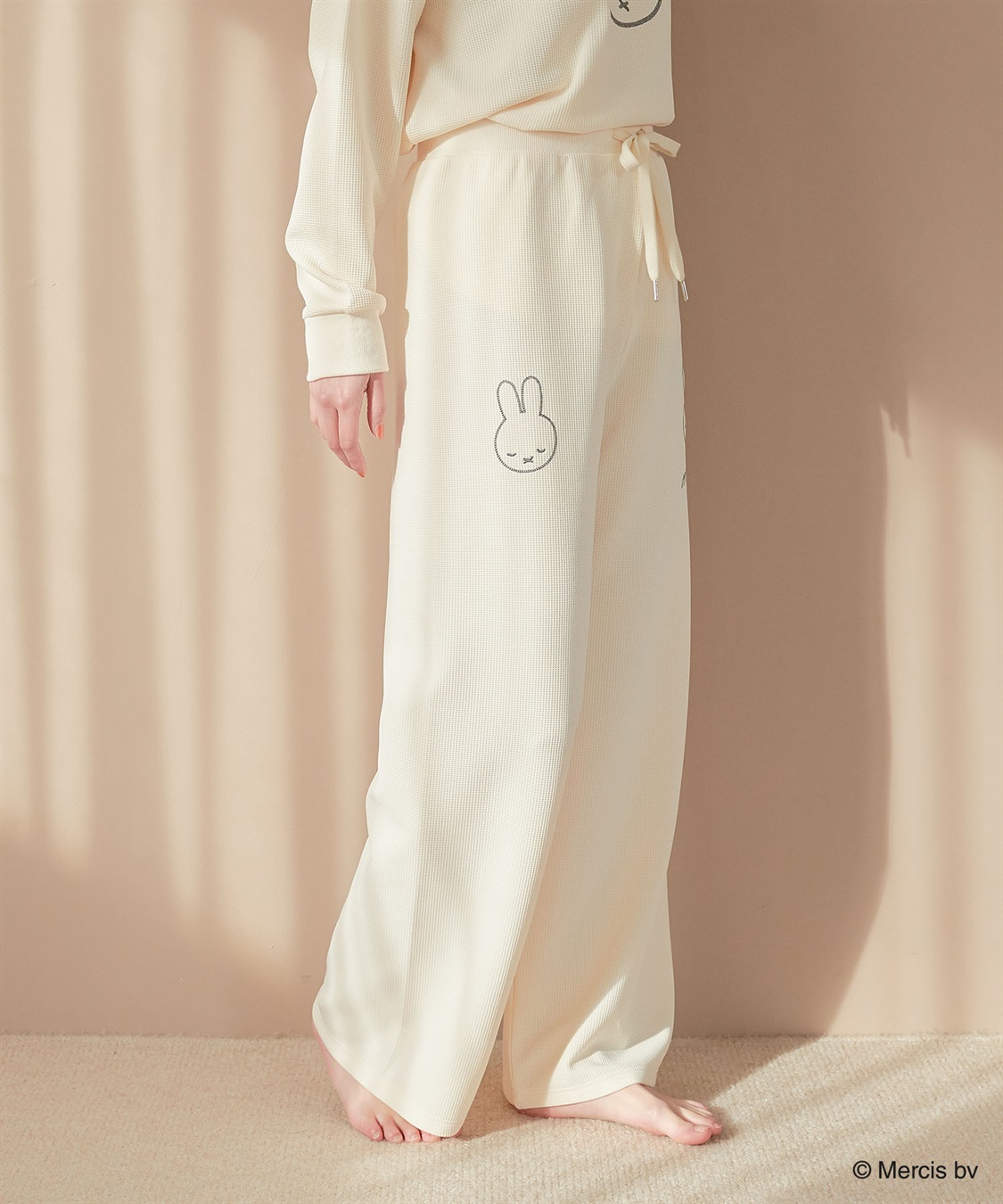 Life Style by cross marche 【miffy/ミッフィー】ワッフル刺繍ルームウェアパンツ/パジャマ（上下別売り）（2026SS）_sub_22