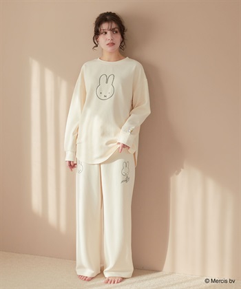 Life Style by cross marche 【miffy/ミッフィー】ワッフル刺繍ルームウェアパンツ/パジャマ（上下別売り）（2026SS）_subthumb_29