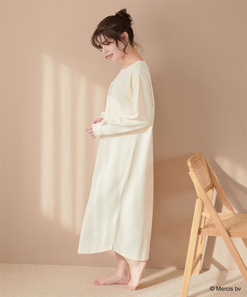 Life Style by cross marche 【miffy/ミッフィー】ワッフル刺繍ルームウェアワンピース/パジャマ（2026SS）_subthumb_8