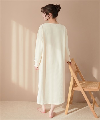 Life Style by cross marche 【miffy/ミッフィー】ワッフル刺繍ルームウェアワンピース/パジャマ（2026SS）_subthumb_9