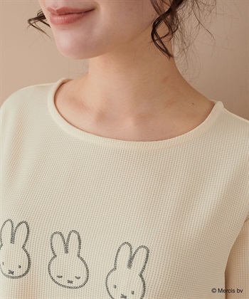Life Style by cross marche 【miffy/ミッフィー】ワッフル刺繍ルームウェアワンピース/パジャマ（2026SS）_subthumb_10