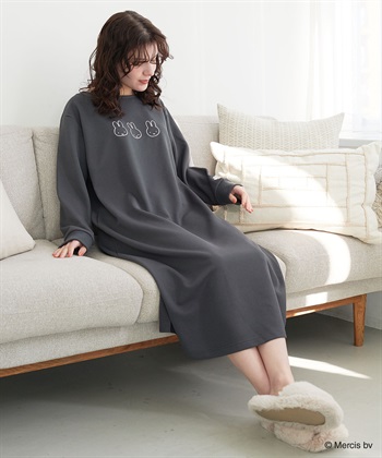 Life Style by cross marche 【miffy/ミッフィー】ワッフル刺繍ルームウェアワンピース/パジャマ（2026SS）_subthumb_16