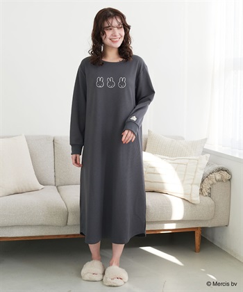 Life Style by cross marche 【miffy/ミッフィー】ワッフル刺繍ルームウェアワンピース/パジャマ（2026SS）_subthumb_18