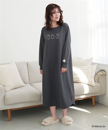 Life Style by cross marche 【miffy/ミッフィー】ワッフル刺繍ルームウェアワンピース/パジャマ（2026SS）_subthumb_19