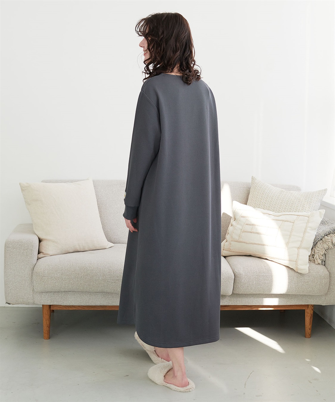 Life Style by cross marche 【miffy/ミッフィー】ワッフル刺繍ルームウェアワンピース/パジャマ（2026SS）_sub_22