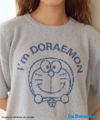 Life Style by cross marche 【Im Doraemon/アイム ドラえもん】もちふわsleepソフトエアニット半袖トップスルームウェア《ドラえもん/ドラミちゃん》◆上下別売り◆_subthumb_7