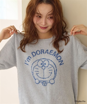 Life Style by cross marche 【Im Doraemon/アイム ドラえもん】もちふわsleepソフトエアニット半袖トップスルームウェア《ドラえもん/ドラミちゃん》◆上下別売り◆_subthumb_9