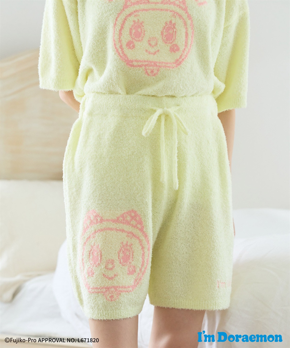Life Style by cross marche 【I'm Doraemon/アイム ドラえもん】もちふわsleepソフトエアニットショートパンツルームウェア《ドラえもん/ドラミちゃん》◆上下別売り◆_sub_15