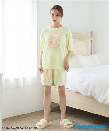 Life Style by cross marche 【I'm Doraemon/アイム ドラえもん】もちふわsleepソフトエアニットショートパンツルームウェア《ドラえもん/ドラミちゃん》◆上下別売り◆_subthumb_22