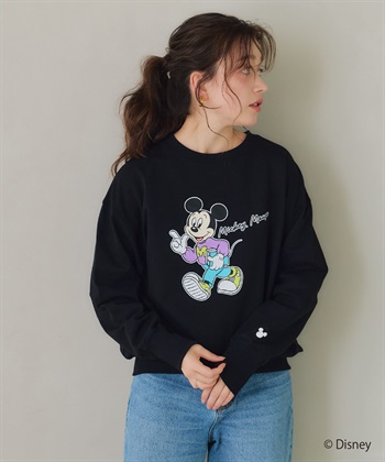 chara station 【Disney/ディズニー】Mickey Mouse/ミッキーマウス裏毛スウェットプルオーバー_subthumb_4