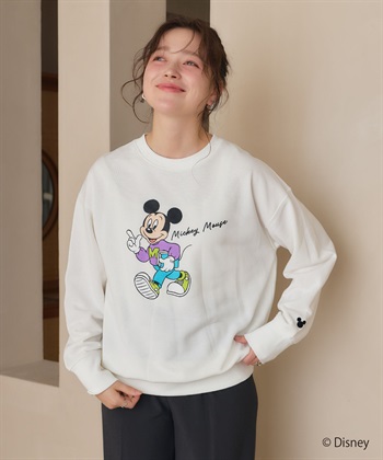 chara station 【Disney/ディズニー】Mickey Mouse/ミッキーマウス裏毛スウェットプルオーバー_subthumb_13