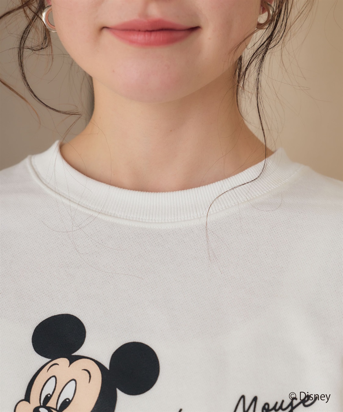 chara station 【Disney/ディズニー】Mickey Mouse/ミッキーマウス裏毛スウェットプルオーバー_sub_17