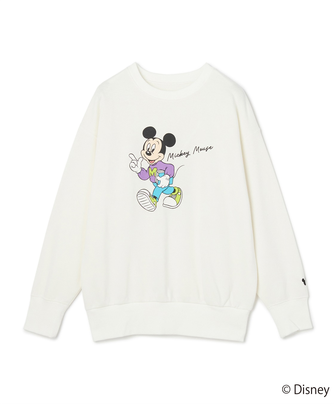 chara station 【Disney/ディズニー】Mickey Mouse/ミッキーマウス裏毛スウェットプルオーバー_sub_20