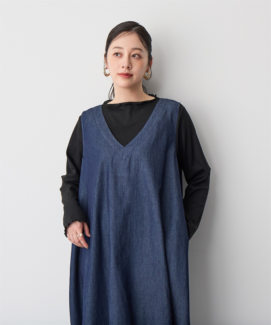 anyfee 【anyfee/プラスサイズ】ラメテレコトップス_sub_9