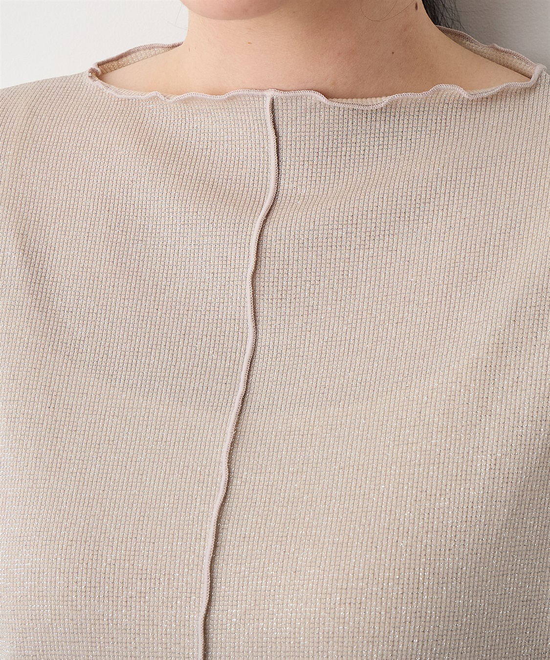 anyfee 【anyfee/プラスサイズ】ラメテレコトップス_sub_16