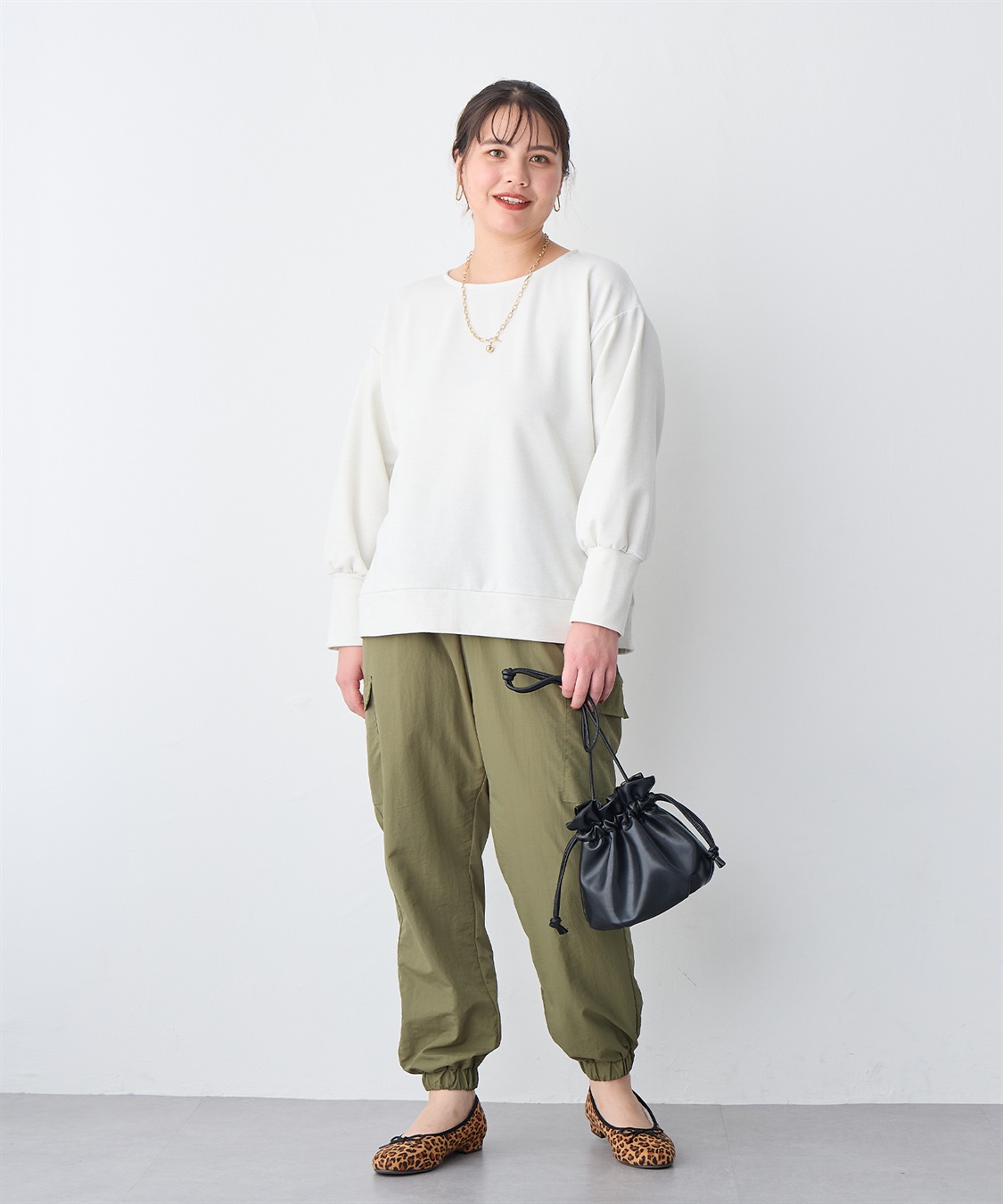 anyfee 【anyfee/プラスサイズ】バレエシューズ（4E・甲高・幅広）《la farfa SHOES/ラファーファシューズ》_sub_22