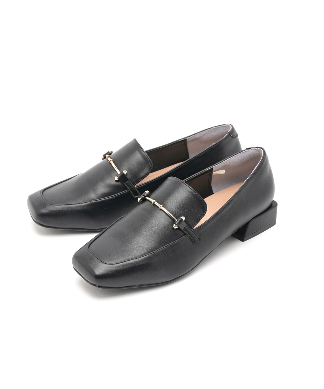 anyfee 【anyfee/プラスサイズ】スクエアビットローファー（4E・甲高・幅広）《la farfa SHOES/ラファーファシューズ》_sub_2