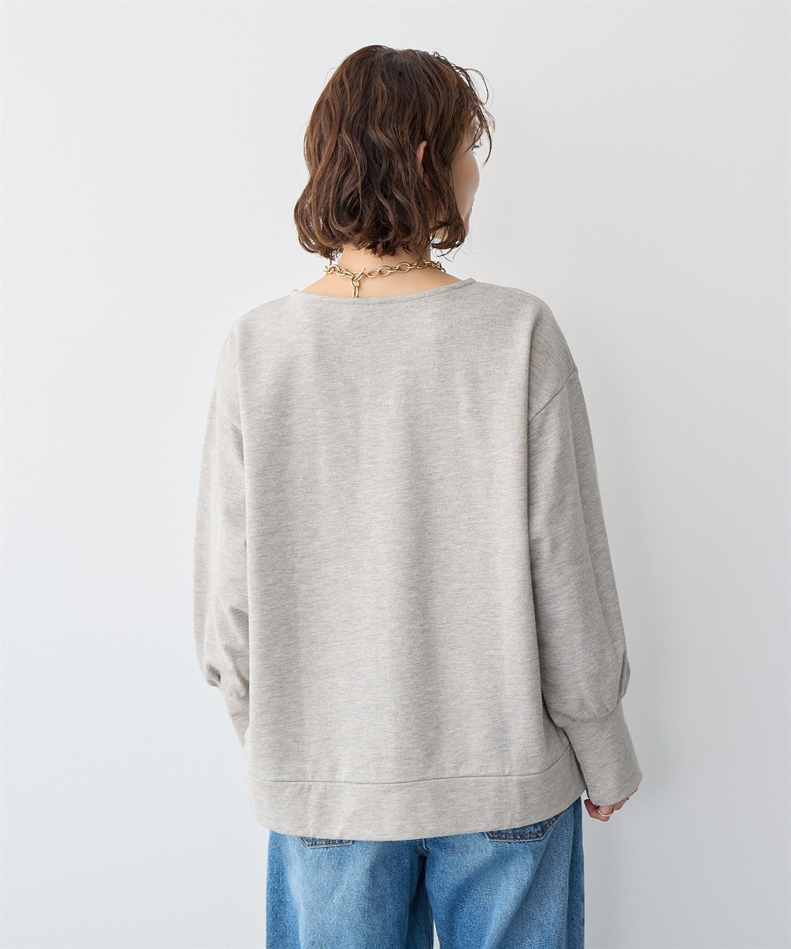 anyfee 【anyfee/プラスサイズ】ラメミックスプルオーバー_sub_6