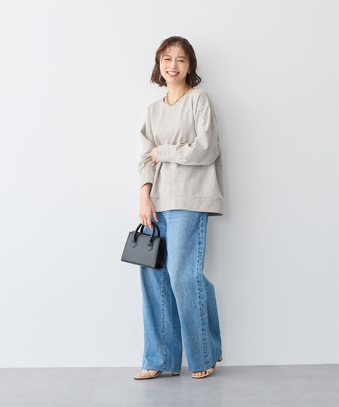 anyfee 【anyfee/プラスサイズ】ラメミックスプルオーバー_sub_11