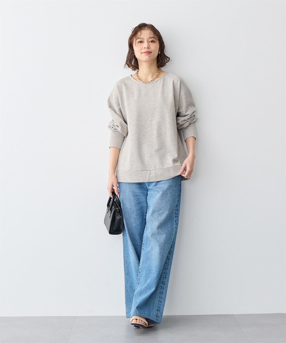 anyfee 【anyfee/プラスサイズ】ラメミックスプルオーバー_sub_12