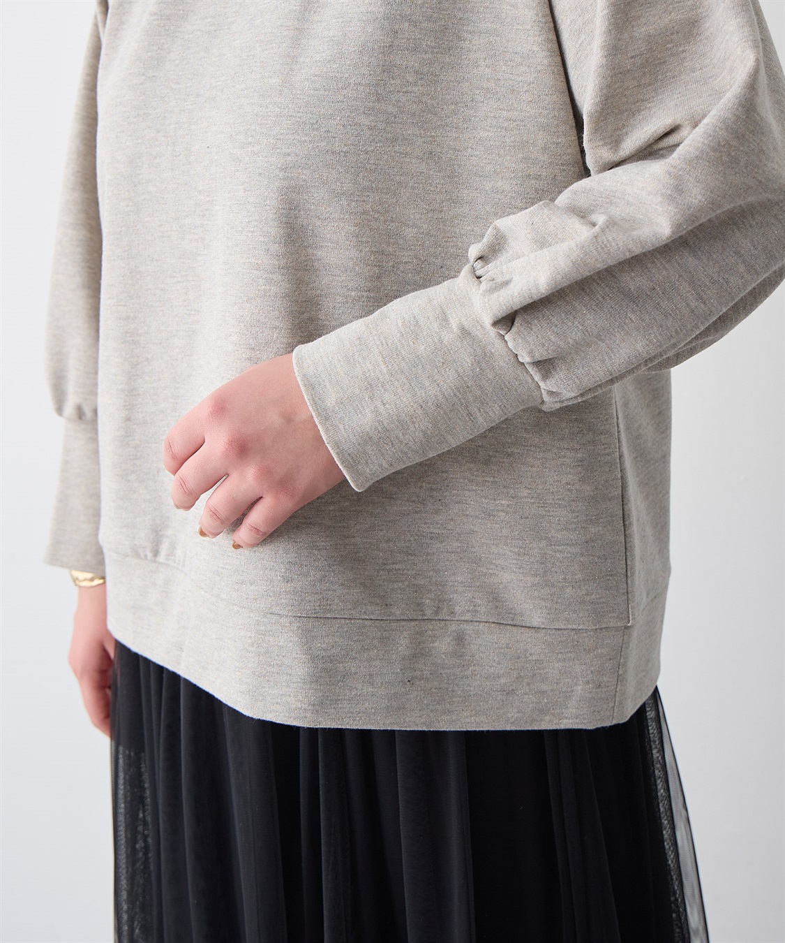 anyfee 【anyfee/プラスサイズ】ラメミックスプルオーバー_sub_16