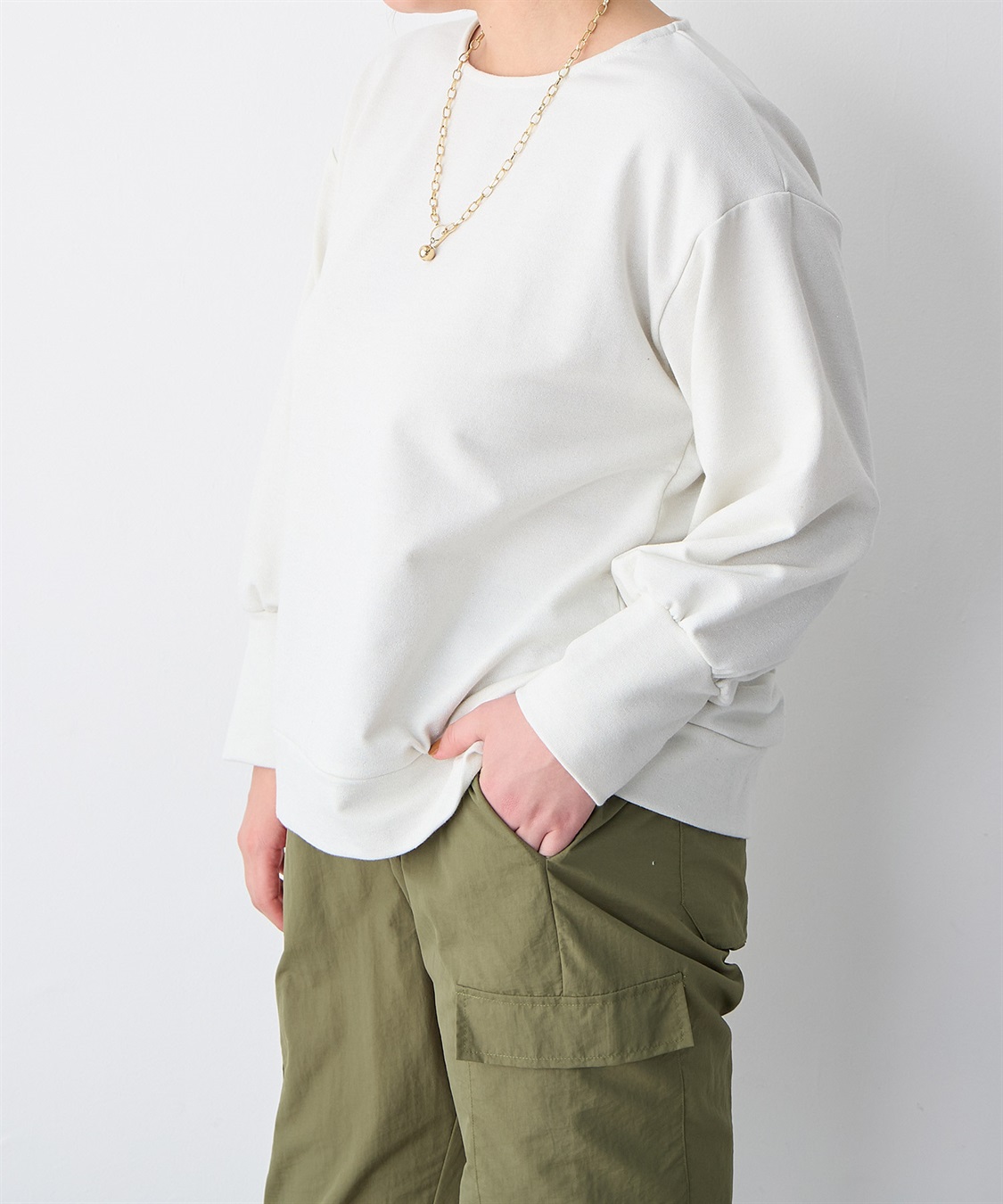 anyfee 【anyfee/プラスサイズ】ラメミックスプルオーバー_sub_18