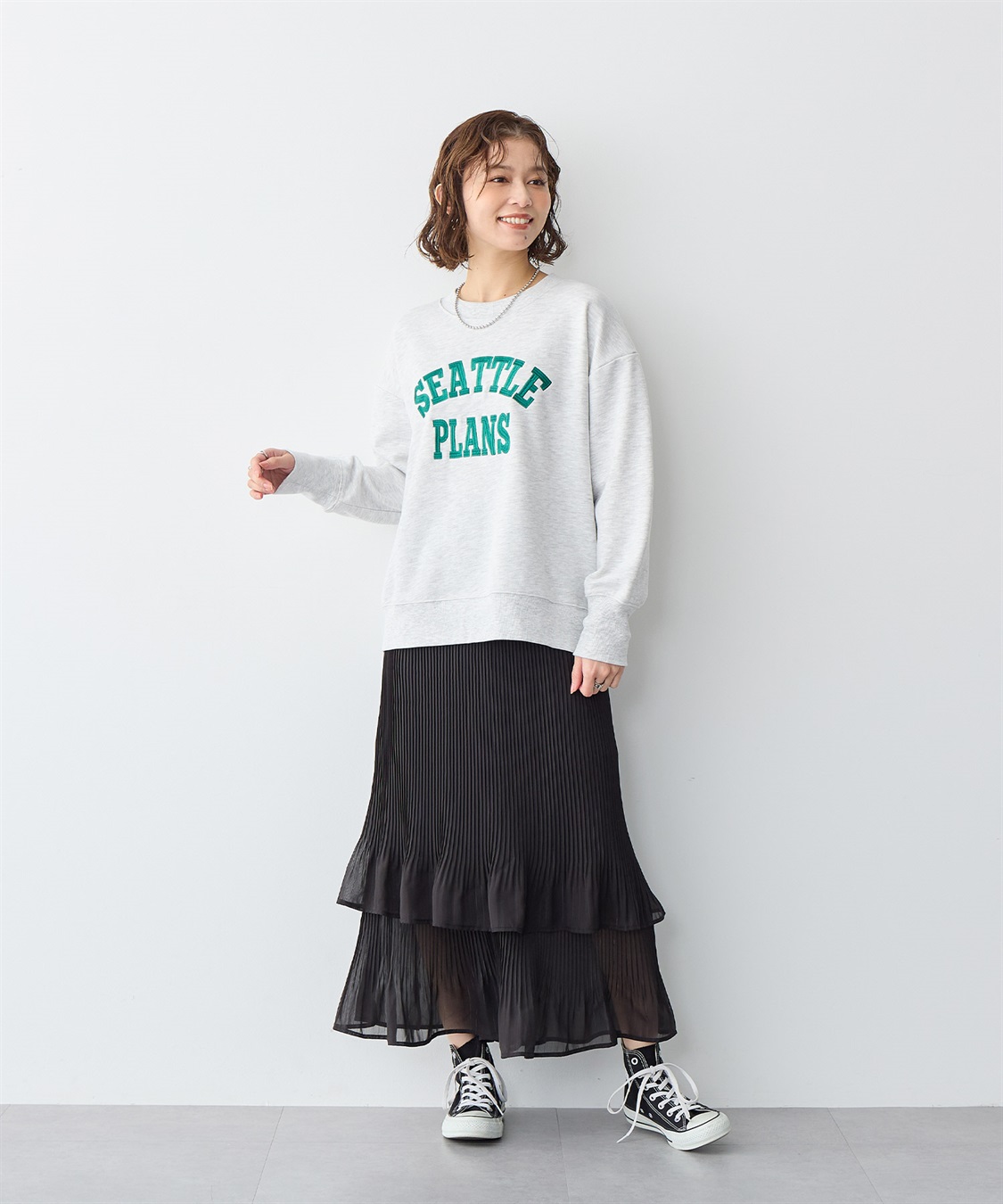 Life Style by cross marche 【anyfee/プラスサイズ】ビッグシルエット裏毛ロゴ刺繍プルオーバー_sub_15