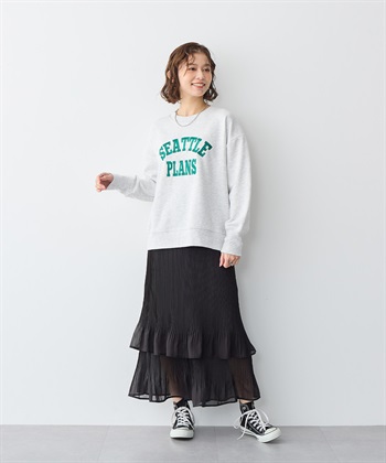 Life Style by cross marche 【anyfee/プラスサイズ】ビッグシルエット裏毛ロゴ刺繍プルオーバー_subthumb_15
