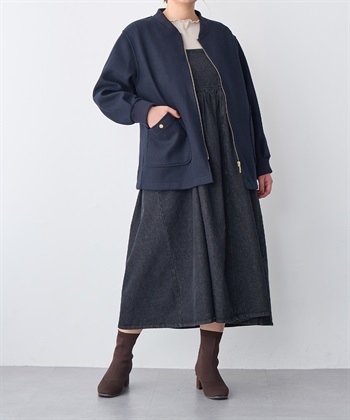 Life Style by cross marche 【anyfee/プラスサイズ】Lafafa５ｃｍヒールソックスブーツ（4E・甲高・幅広）_subthumb_5