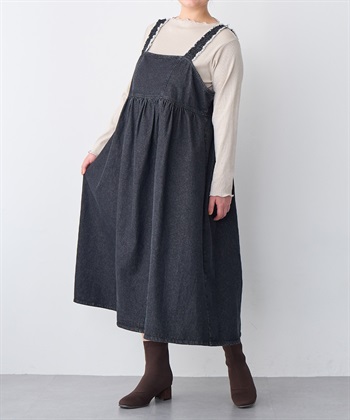 Life Style by cross marche 【anyfee/プラスサイズ】Lafafa５ｃｍヒールソックスブーツ（4E・甲高・幅広）_subthumb_6