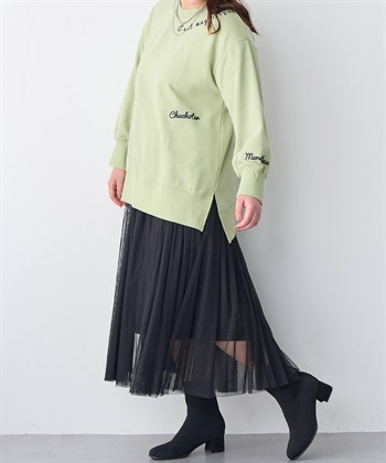 Life Style by cross marche 【anyfee/プラスサイズ】Lafafa５ｃｍヒールソックスブーツ（4E・甲高・幅広）_subthumb_7