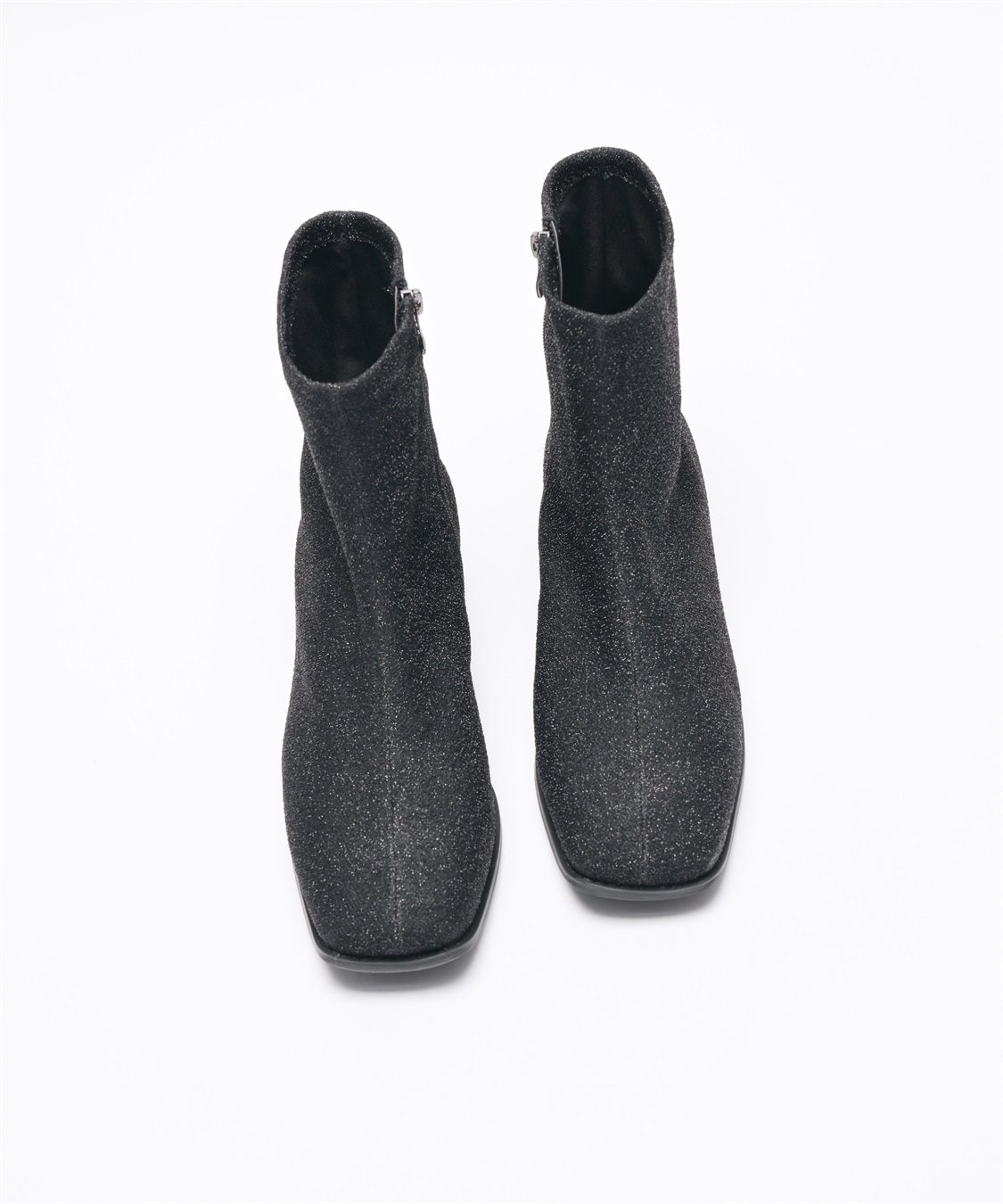 anyfee 【anyfee/プラスサイズ】ストレッチローヒールブーツ（4E・甲高・幅広）_sub_15