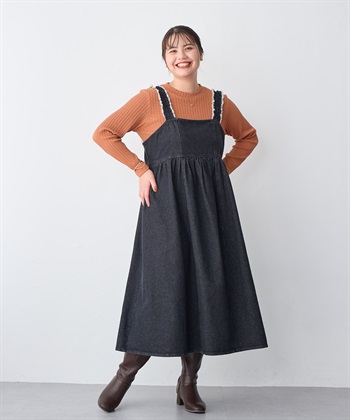 Life Style by cross marche 【anyfee/プラスサイズ】Lafafa５.５cmヒールロングブーツ（4E・甲高・幅広）_subthumb_8