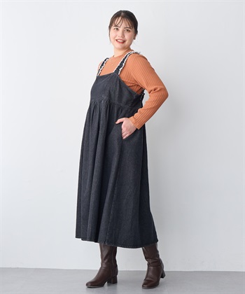 Life Style by cross marche 【anyfee/プラスサイズ】Lafafa５.５cmヒールロングブーツ（4E・甲高・幅広）_subthumb_9