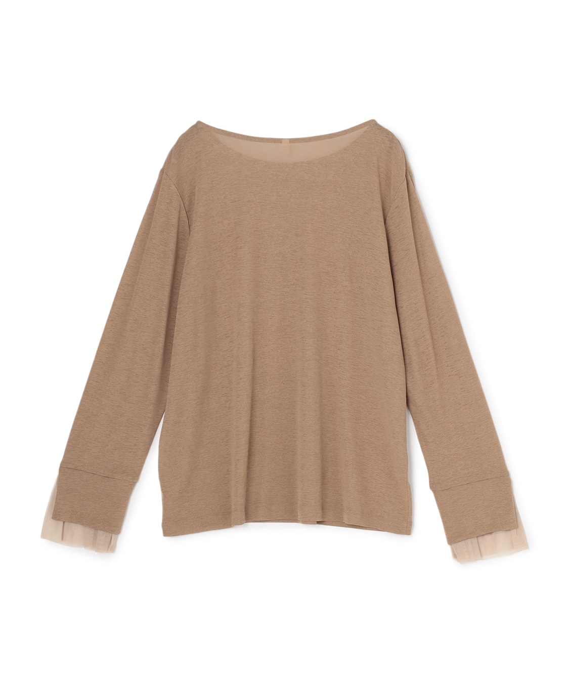 Life Style by cross marche 【anyfee/プラスサイズ】袖チュールTシャツ_sub_25