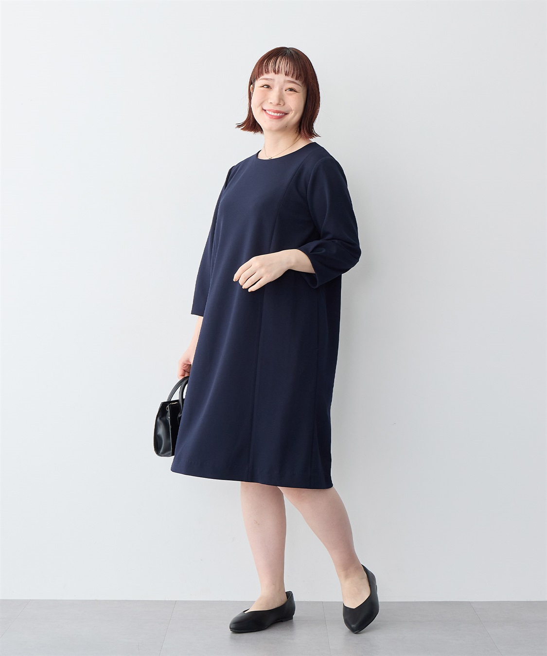 anyfee 【anyfee/プラスサイズ】ポインテッドトゥバレエシューズ（5E・甲高・幅広）《la farfa SHOES/ラファーファシューズ》_sub_10