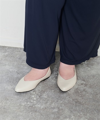 Life Style by cross marche 【anyfee/プラスサイズ】la farfa SHOES ポインテッドトゥバレエシューズ【5E 幅広】_subthumb_21
