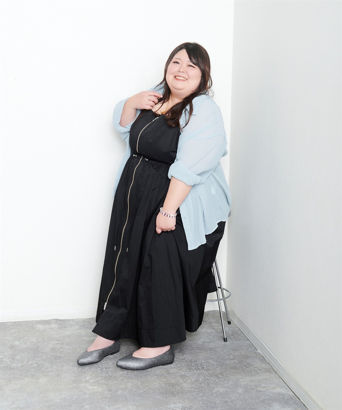 anyfee 【anyfee/プラスサイズ】ポインテッドトゥバレエシューズ（5E・甲高・幅広）《la farfa SHOES/ラファーファシューズ》_sub_22