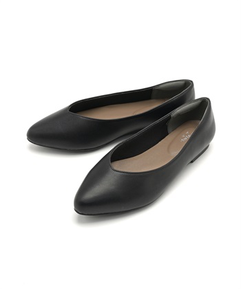 Life Style by cross marche 【anyfee/プラスサイズ】la farfa SHOES ポインテッドトゥバレエシューズ【5E 幅広】_subthumb_25