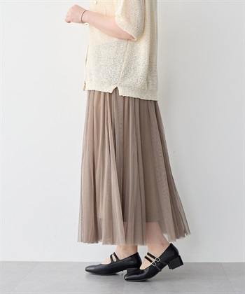 Life Style by cross marche 【anyfee/プラスサイズ】la farfa SHOES 4cmヒールスクエアトゥ2Wayメリージェーン【4E 幅広】_subthumb_7