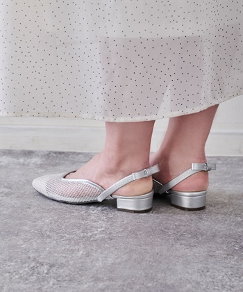Life Style by cross marche 【anyfee/プラスサイズ】la farfa SHOES チュールミュール/サンダル【4E 幅広】_subthumb_5