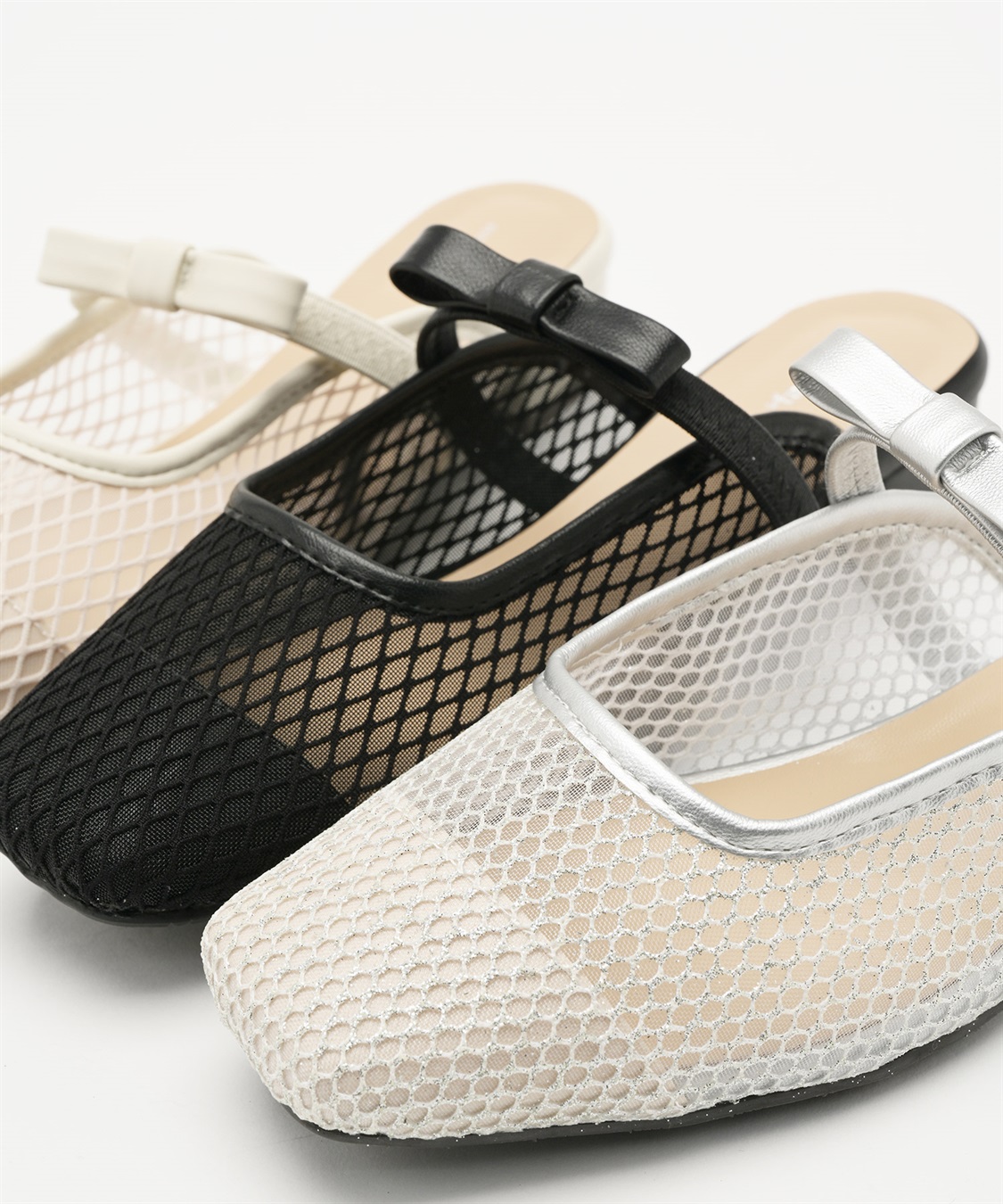 anyfee 【anyfee/プラスサイズ】チュールミュール/サンダル（4E・甲高・幅広）《la farfa SHOES/ラファーファシューズ》_sub_10