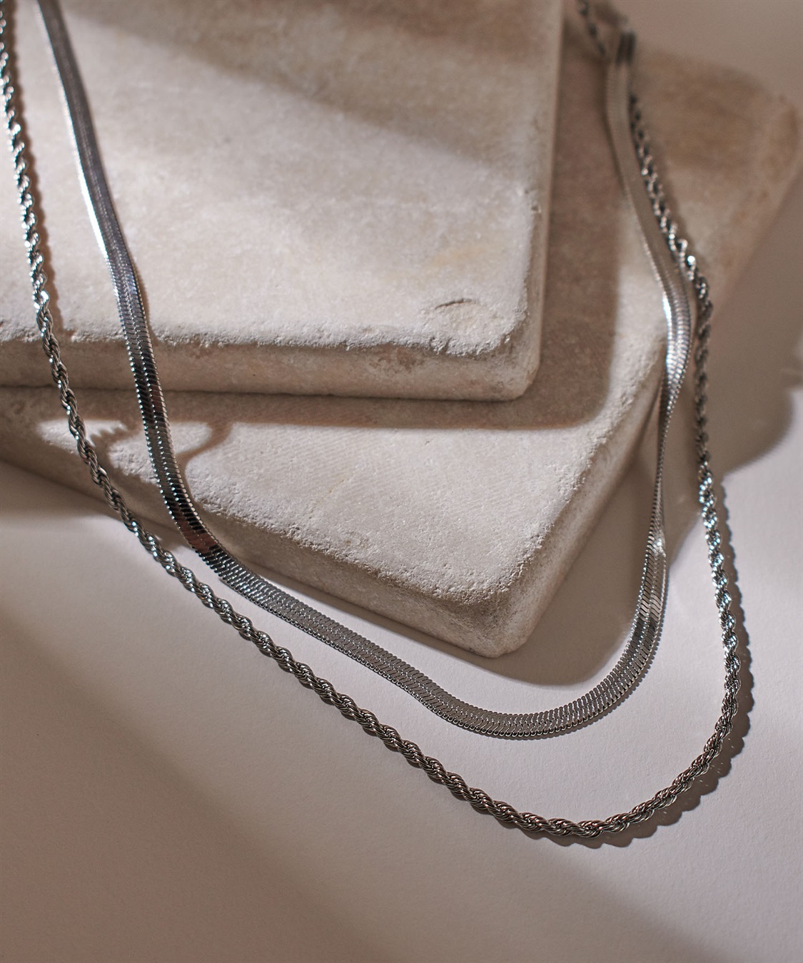 anyfee 【anyfee/プラスサイズ】ニッケルフリー2連ネックレス《金属アレルギー対応》_sub_3