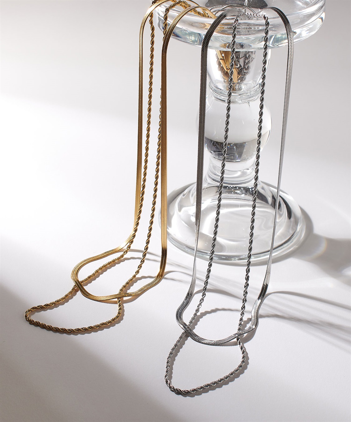 anyfee 【anyfee/プラスサイズ】ニッケルフリー2連ネックレス《金属アレルギー対応》_sub_7