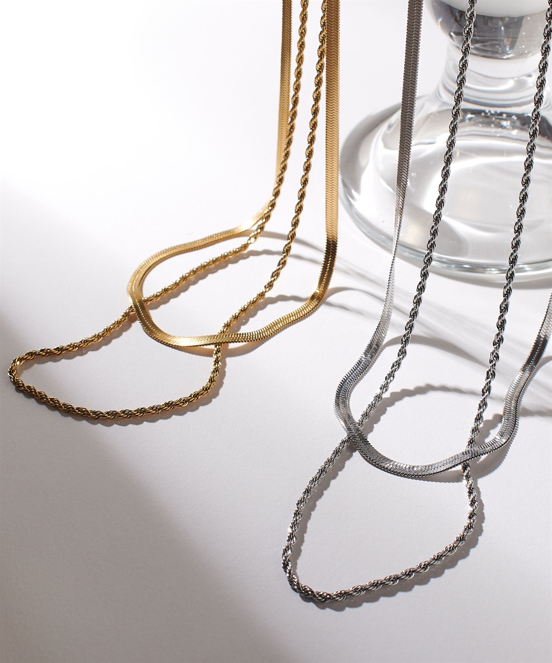 anyfee 【anyfee/プラスサイズ】ニッケルフリー2連ネックレス《金属アレルギー対応》_sub_9