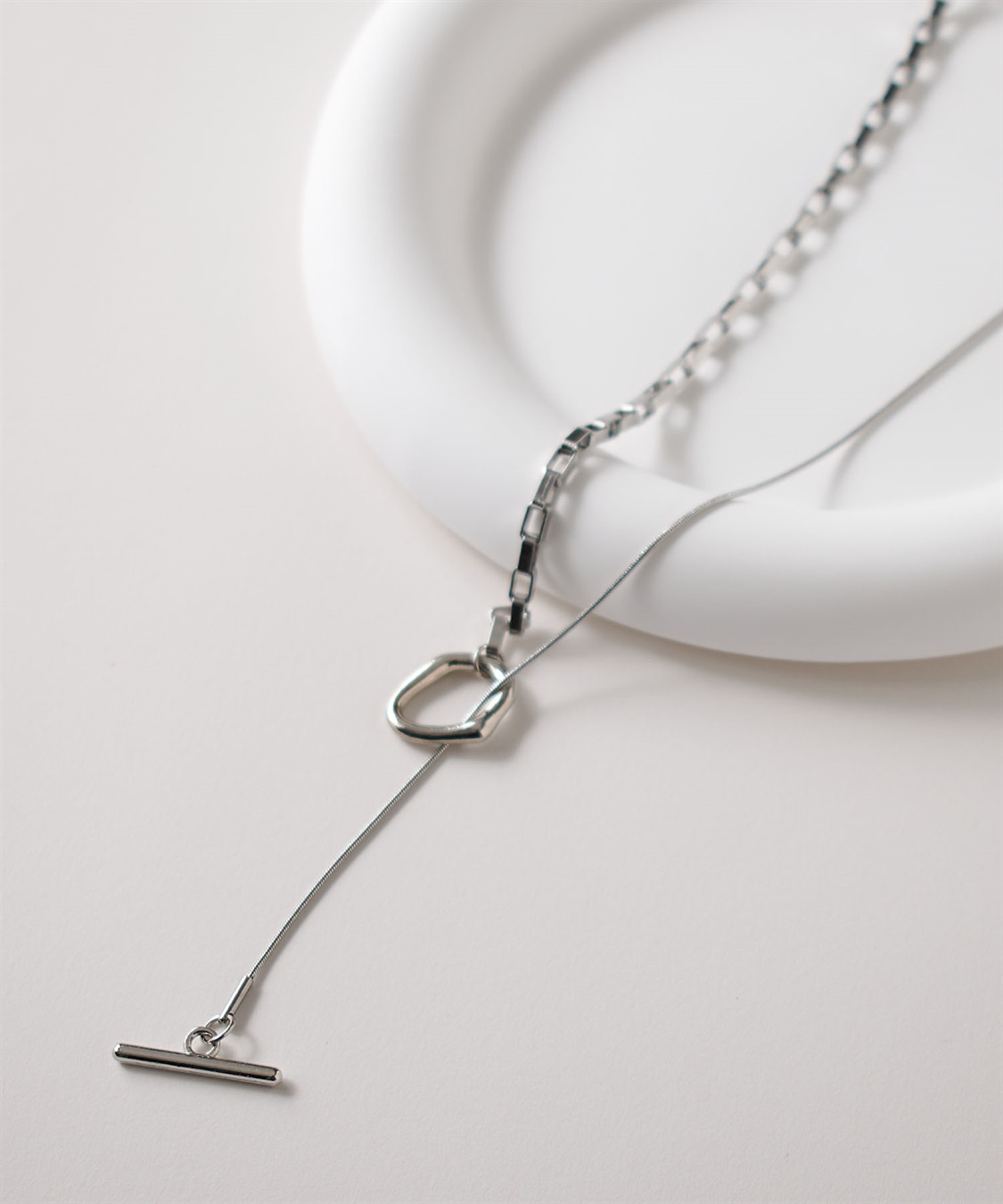 anyfee 【anyfee/プラスサイズ】ニッケルフリーロングネックレス《金属アレルギー対応》_sub_1