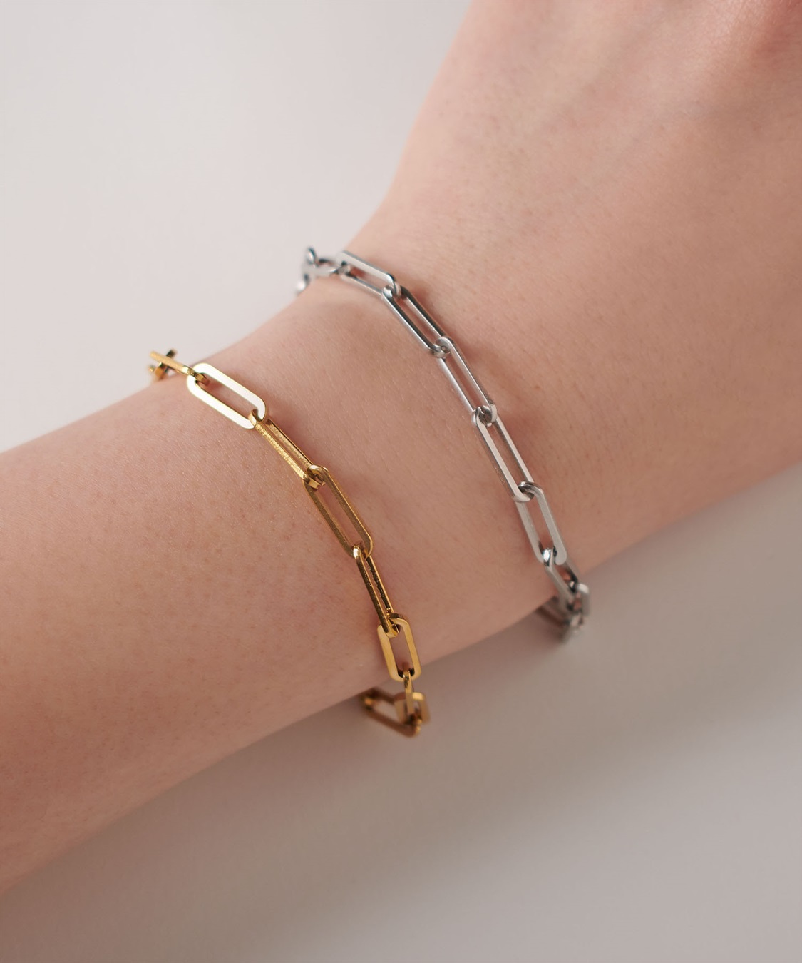 anyfee 【anyfee/プラスサイズ】ニッケルフリーチェーンブレスレット《金属アレルギー対応》_sub_4