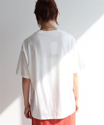 Life Style by cross marche 【anyfee/プラスサイズ】ロゴプリント半袖Tシャツ_subthumb_4